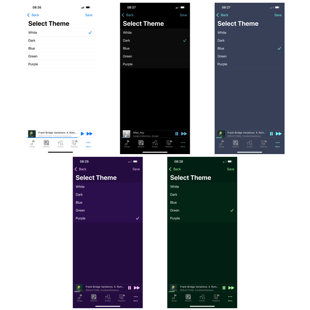 FLAC Player+ Images